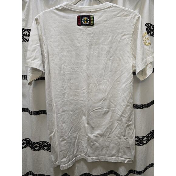 Tupac Shakur graphic Cross Colours short sleeve t-shirt medium - Picture 4 of 6